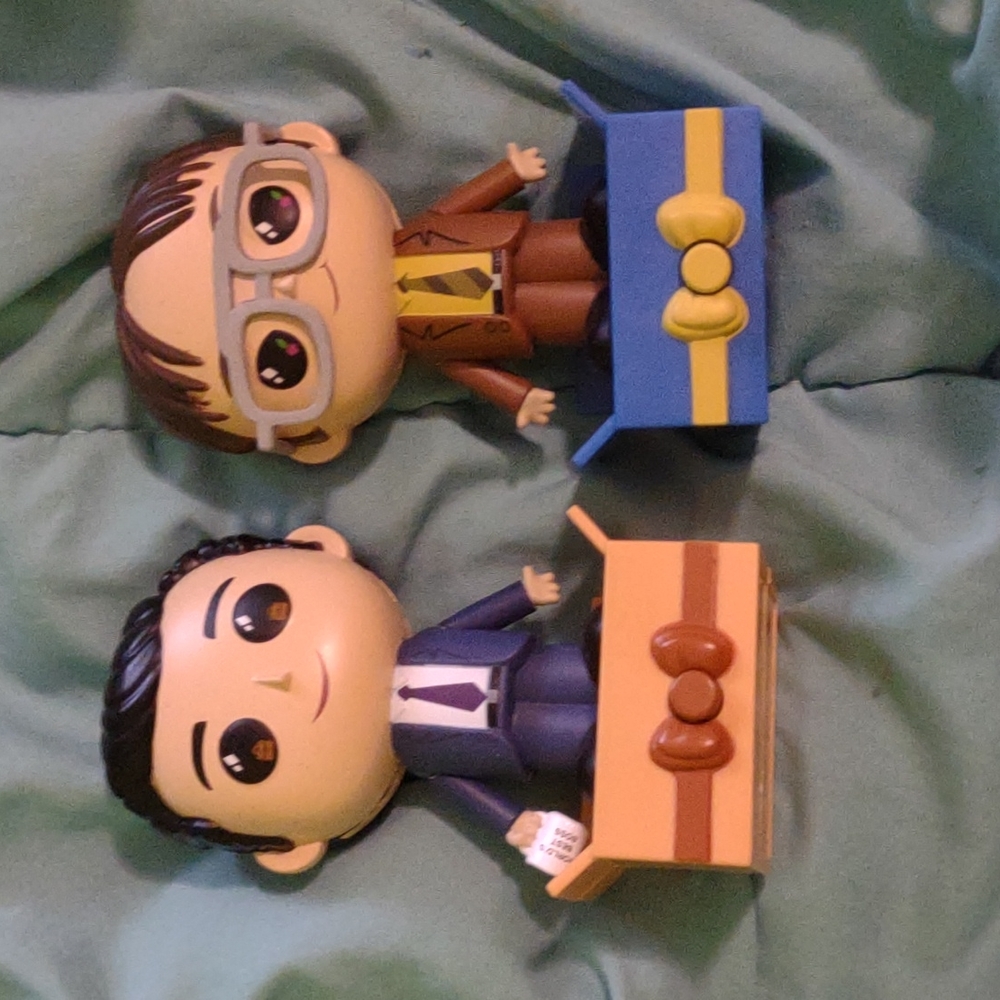 Set of Office figurines